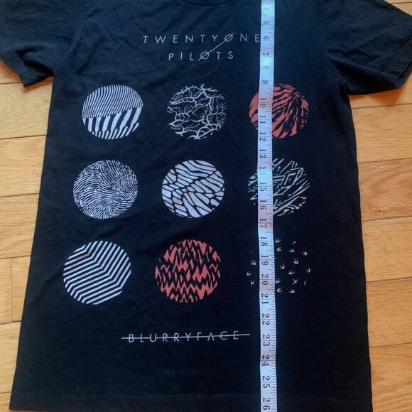 Twenty One Pilots Blurryface Album Cover Circles Graphic T-Shirt Black Size S - Picture 5 of 8